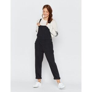 Thread & Supply Haverford Overalls Comfort‎ Loungewear Cozycore Vintage Black M